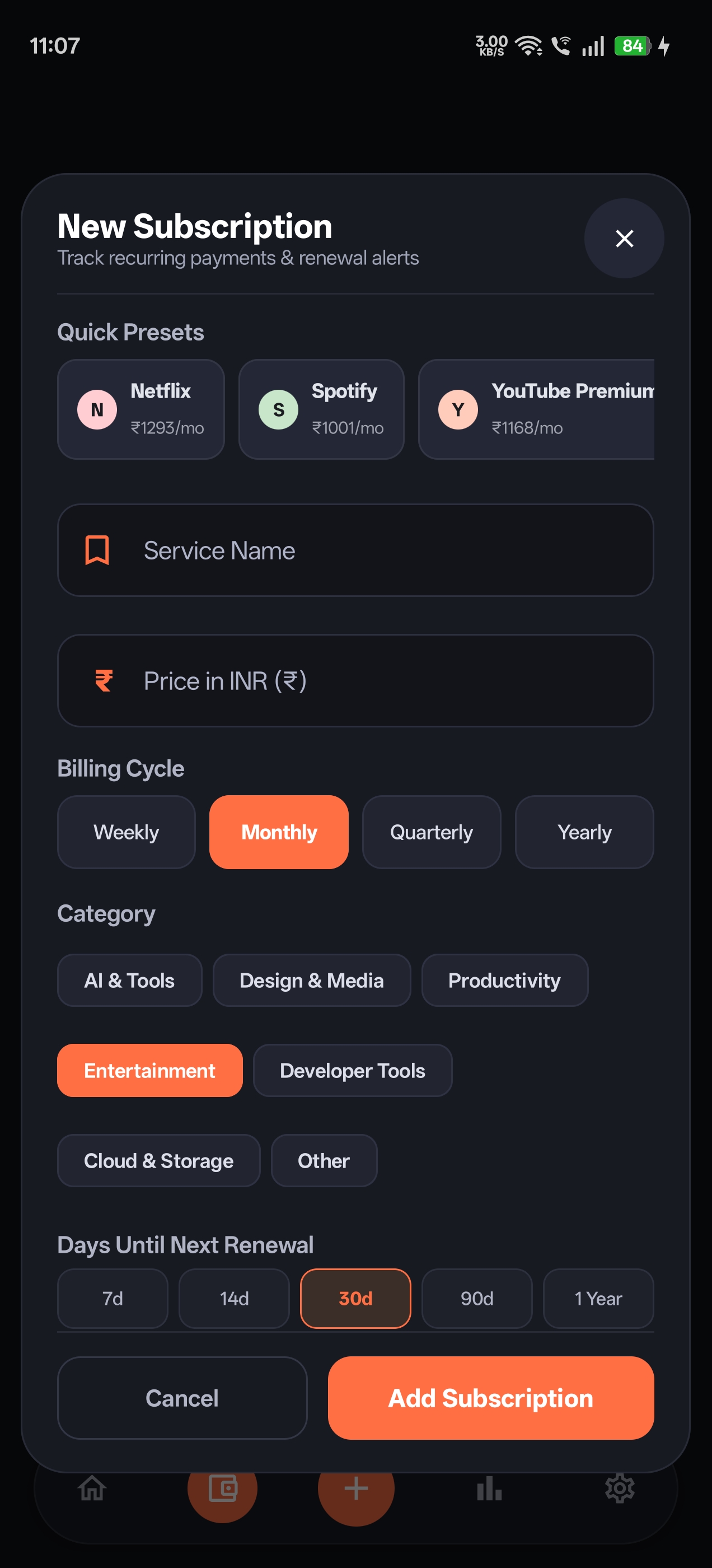 Renewo – Subscription Manager - screenshot 3