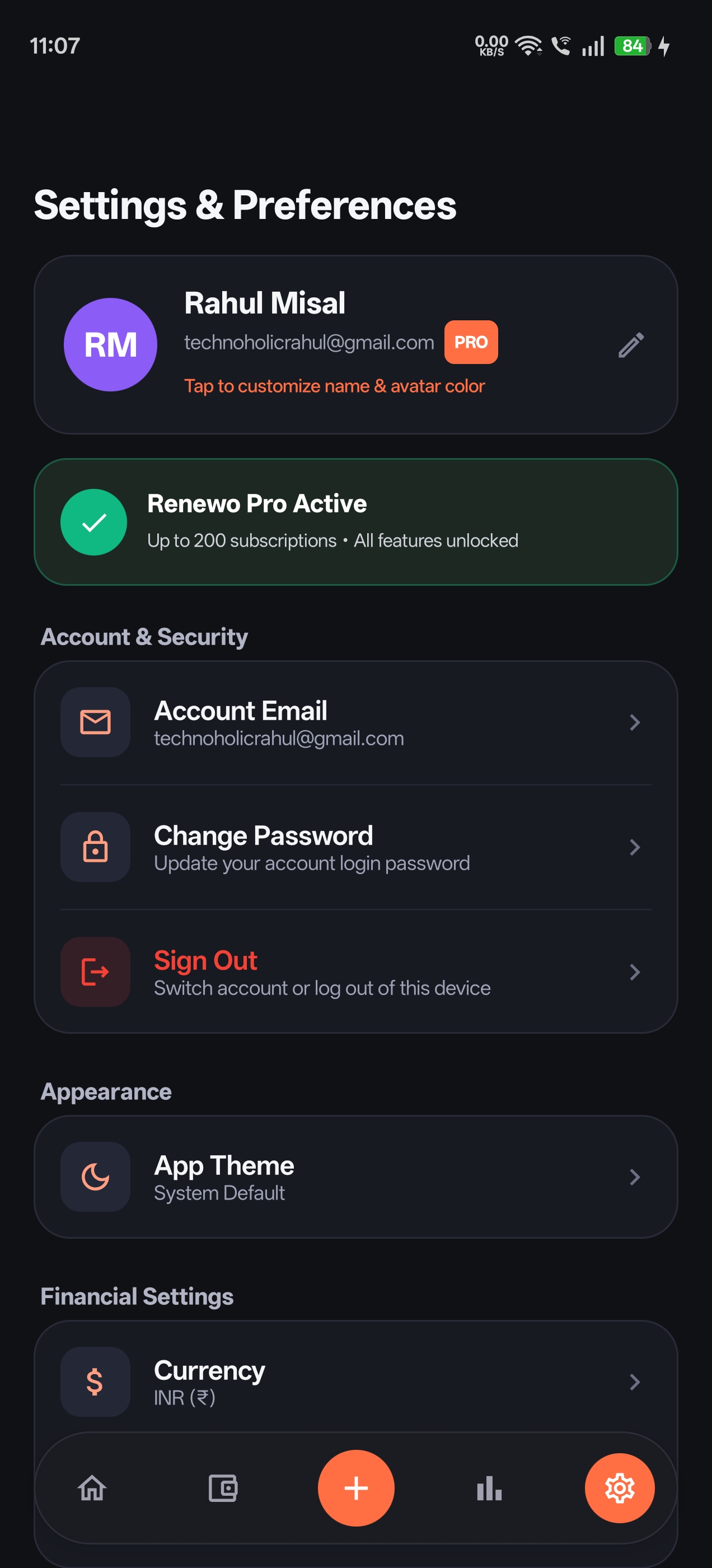 Renewo – Subscription Manager - screenshot 5