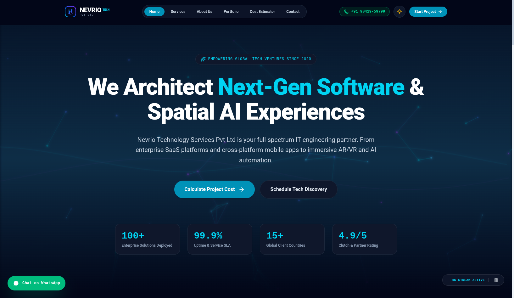 Nevrio Technology Services - screenshot 1
