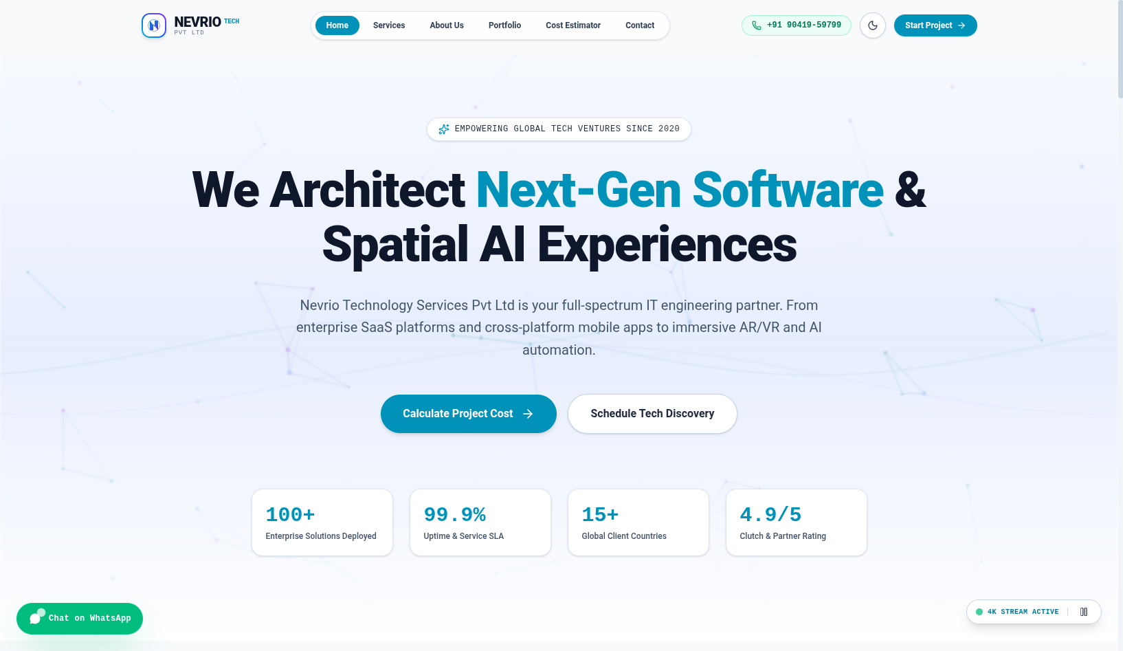 Nevrio Technology Services - screenshot 2