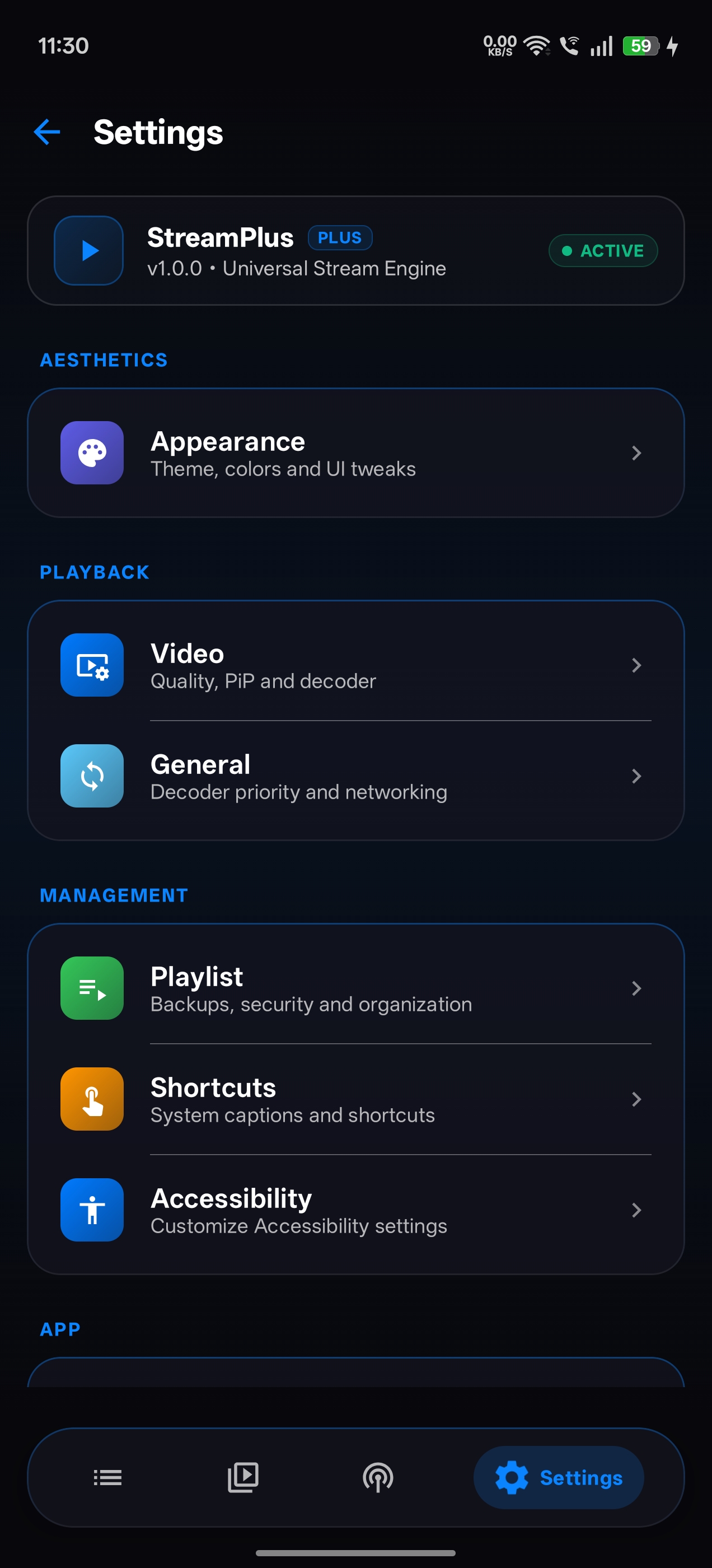 StreamPlus - screenshot 4